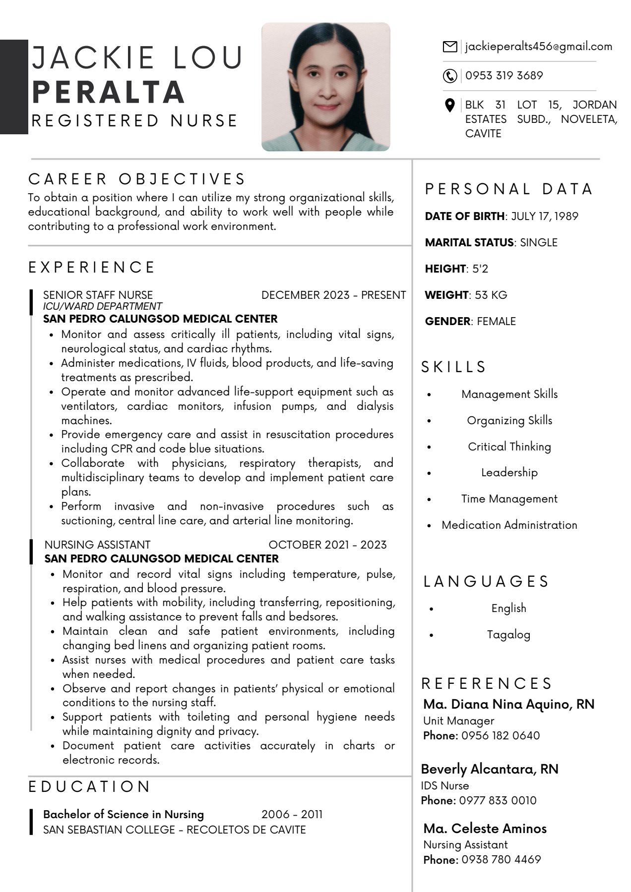UPLOAD RESUME