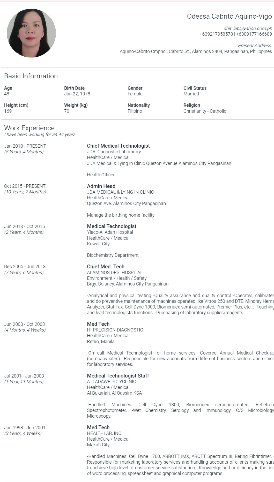 UPLOAD RESUME