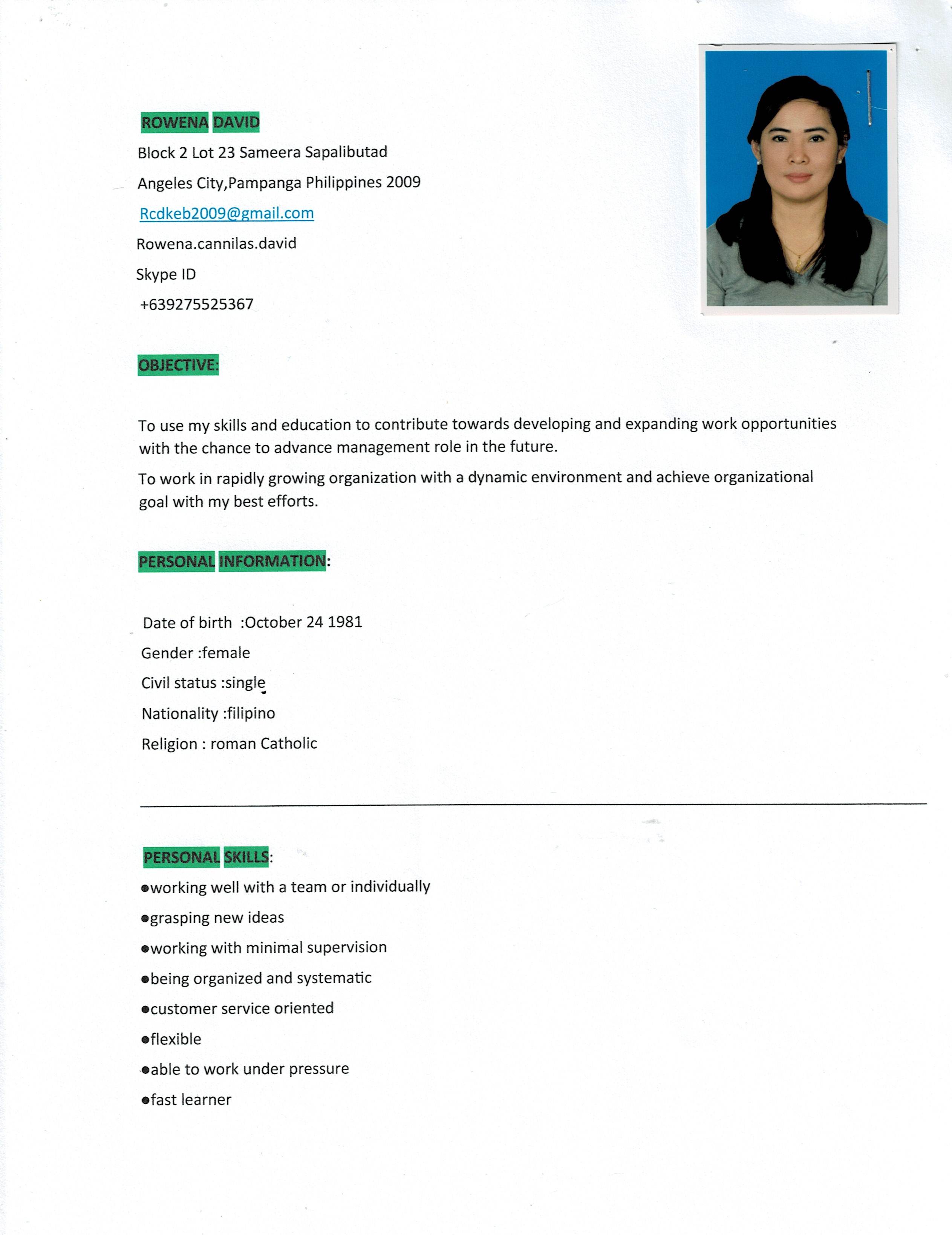 UPLOAD RESUME