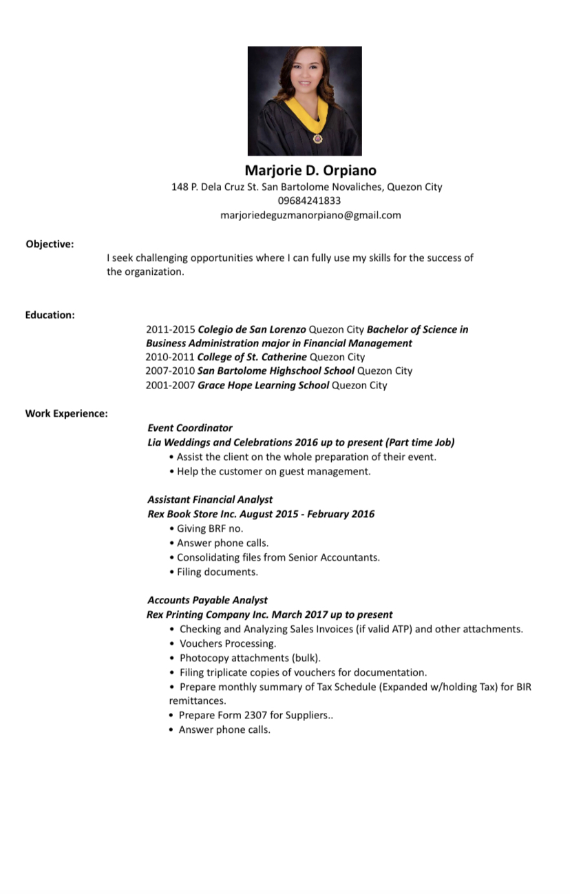 UPLOAD RESUME