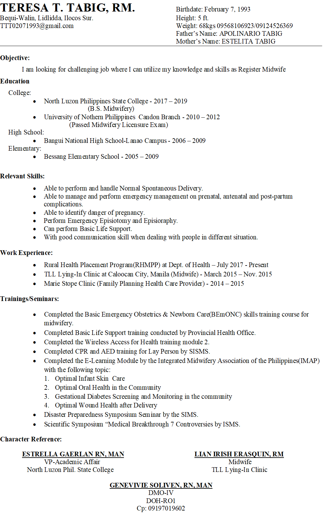 UPLOAD RESUME