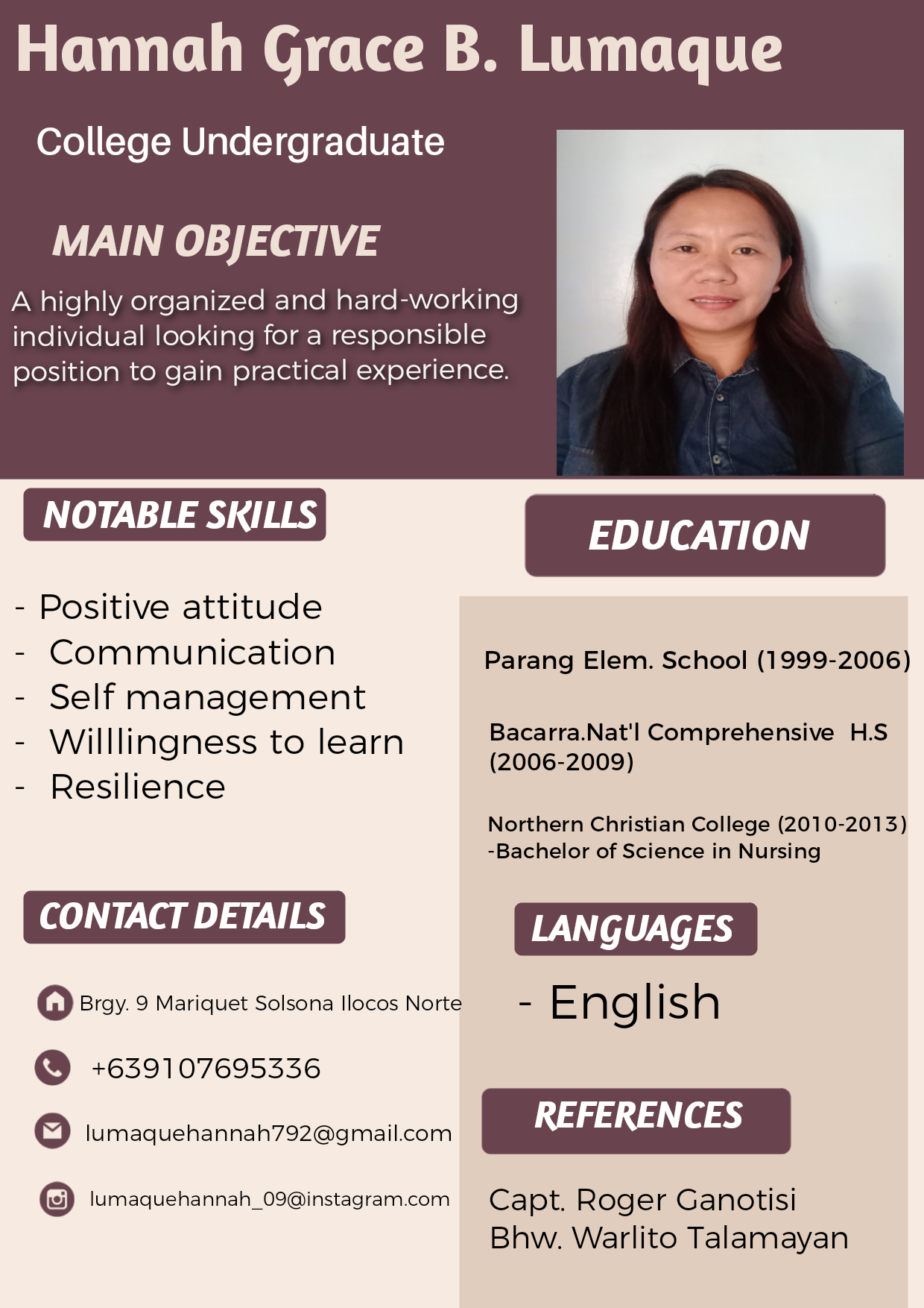 UPLOAD RESUME
