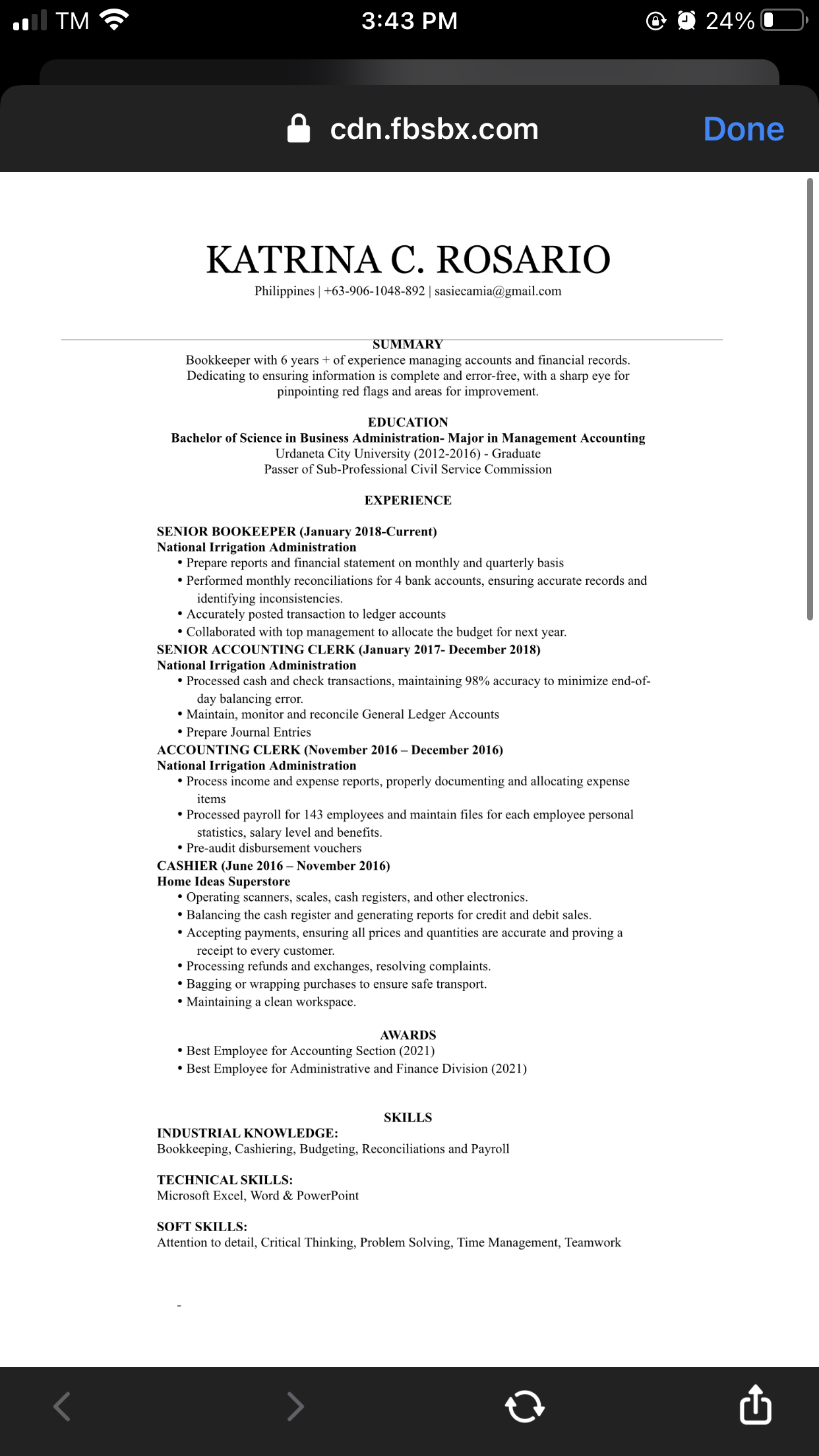UPLOAD RESUME