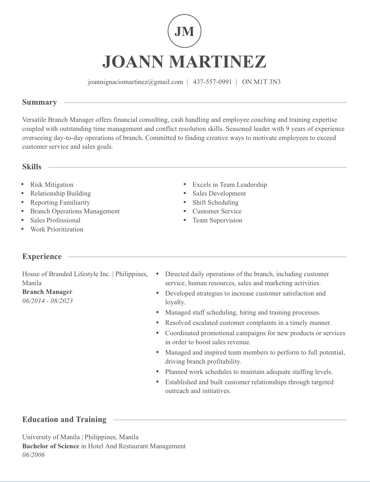 UPLOAD RESUME