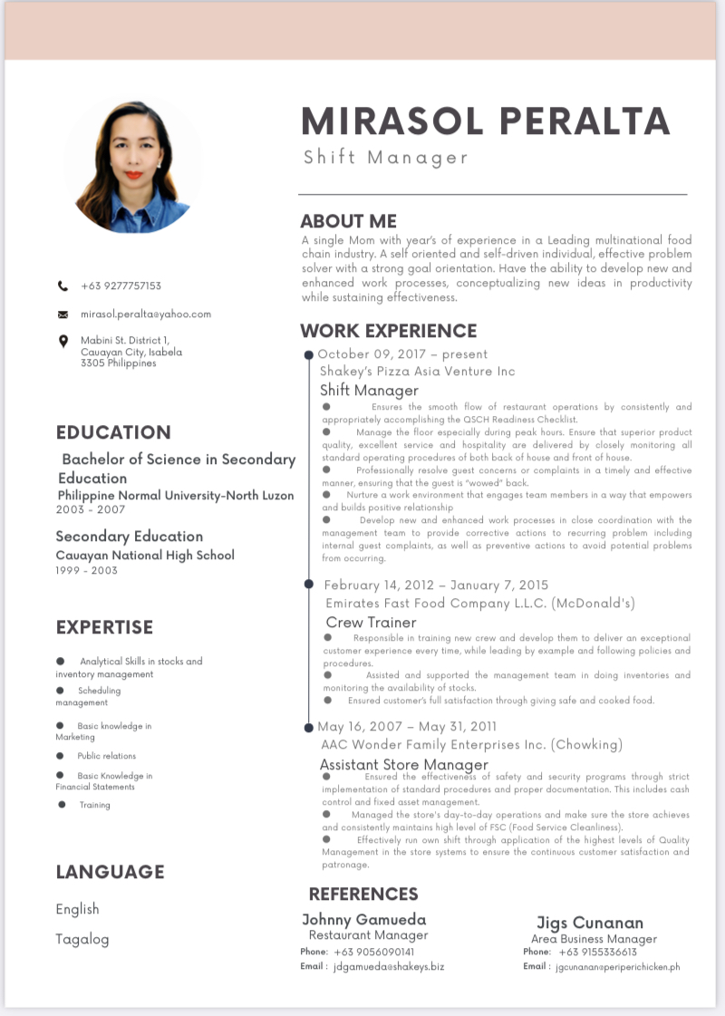 UPLOAD RESUME
