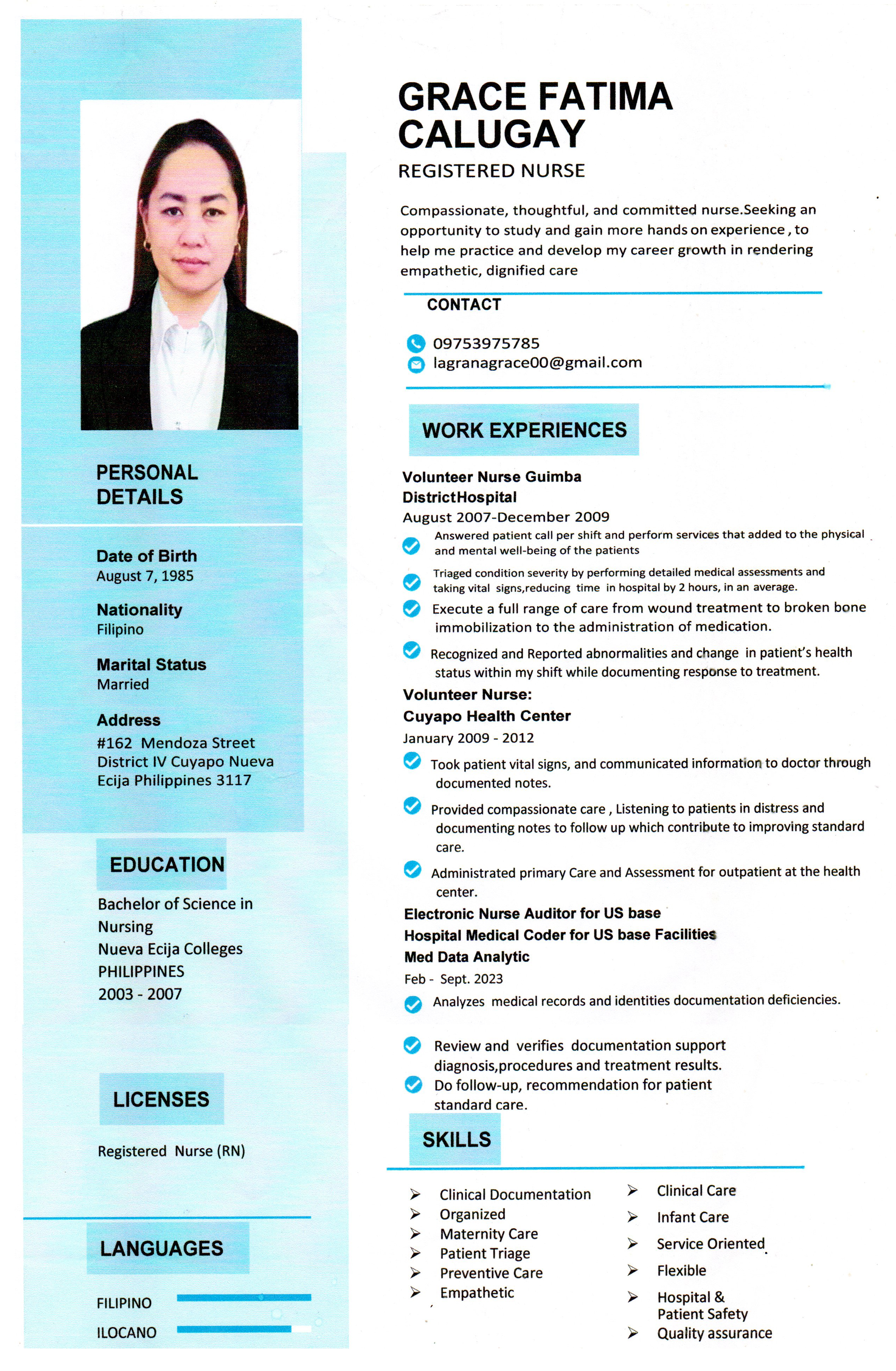 UPLOAD RESUME